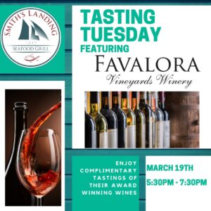 Tasting Tuesday featuring Favalora Vineyards Winery